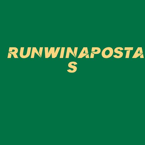 Logo da RUNWINAPOSTAS